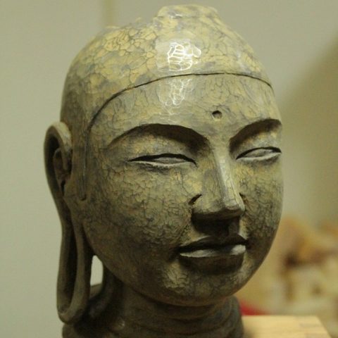 井堀さん作、興福寺の仏頭サムネイル