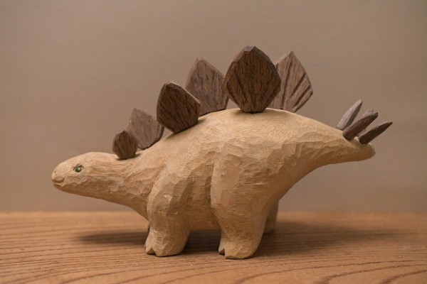 ステゴザウルス 木彫り 置物 | tspea.org